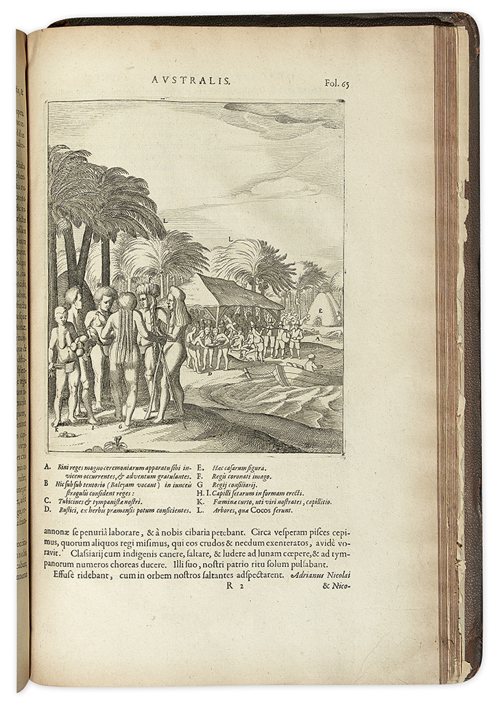 (EARLY EXPLORATION.) Herrera, Antonio de. Novus orbis, sive descriptio Indiae Occidentalis.